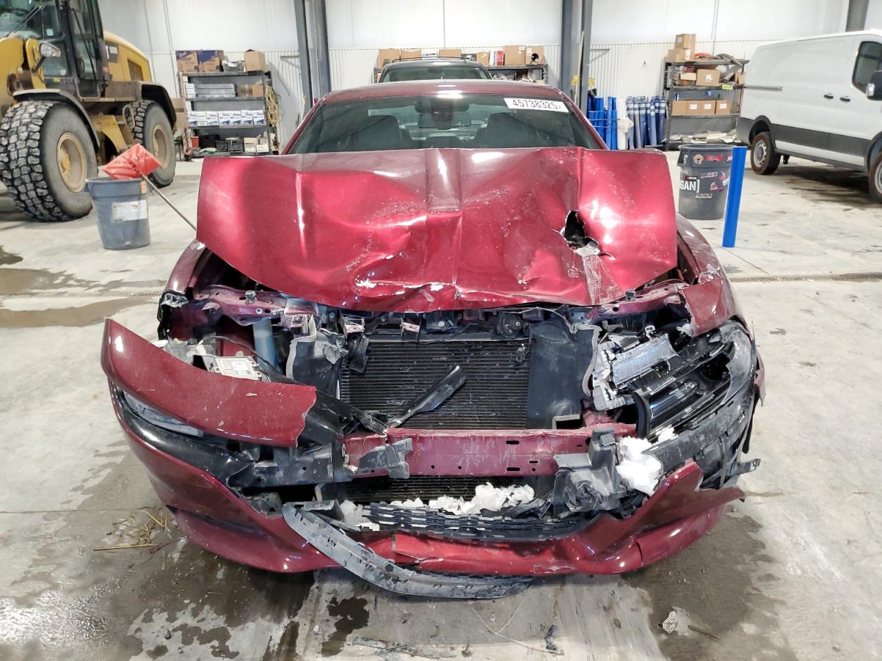 2018 Dodge Charger VIN 2C3CDXJG8JH136433 Copart auction photo, front end damage thumbnail 5