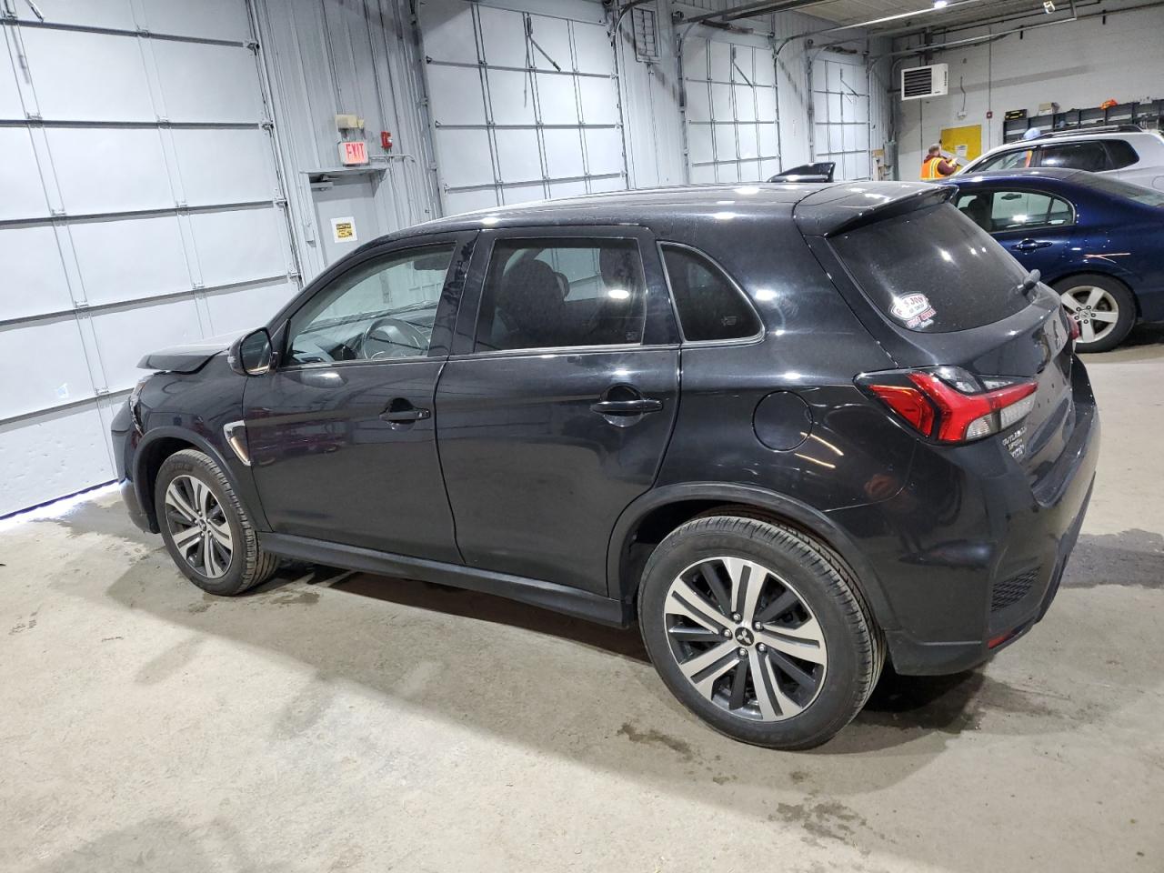 2021 Mitsubishi Outlander VIN JA4ARUAU3MU019153 Copart auction photo, front end damage thumbnail 2
