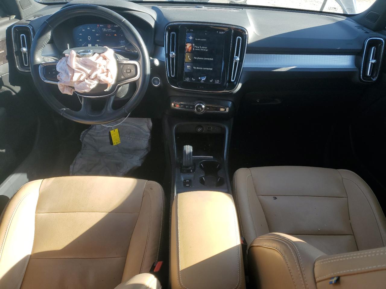 2019 Volvo XC40 VIN YV4162UK5K2147350 Copart auction photo, front end damage thumbnail 8