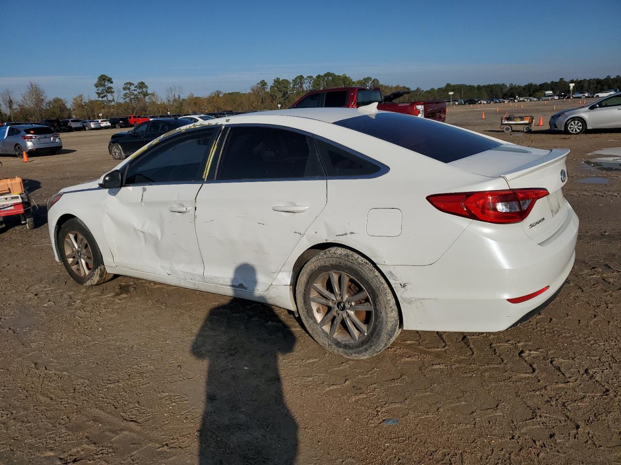 2016 Hyundai Sonata VIN 5NPE24AF7GH370238 Copart auction photo, all over damage thumbnail 2