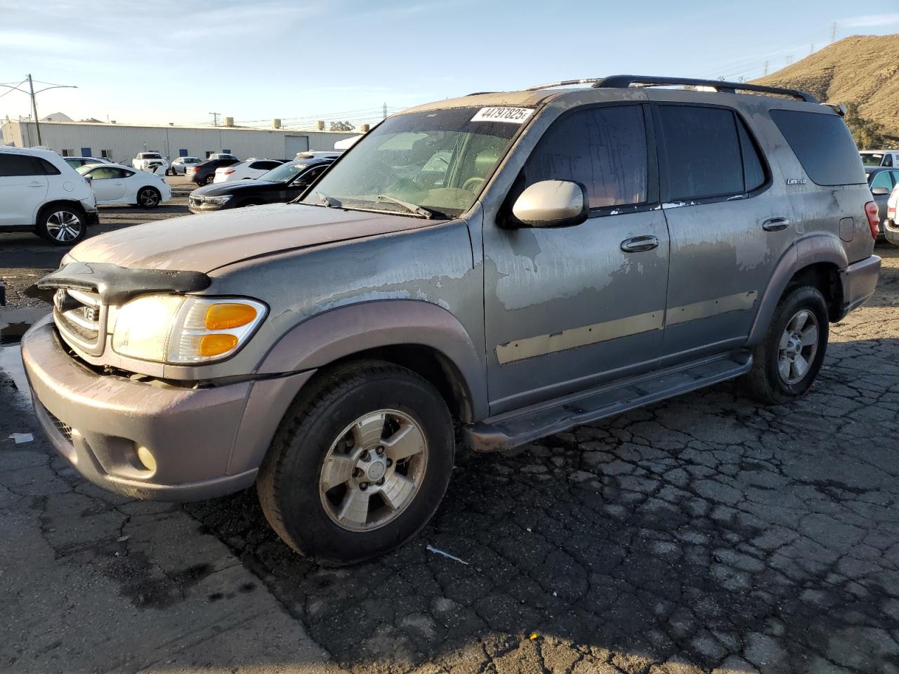 2001 Toyota Sequoia VIN 5TDZT38A71S034111 - Copart auction photo