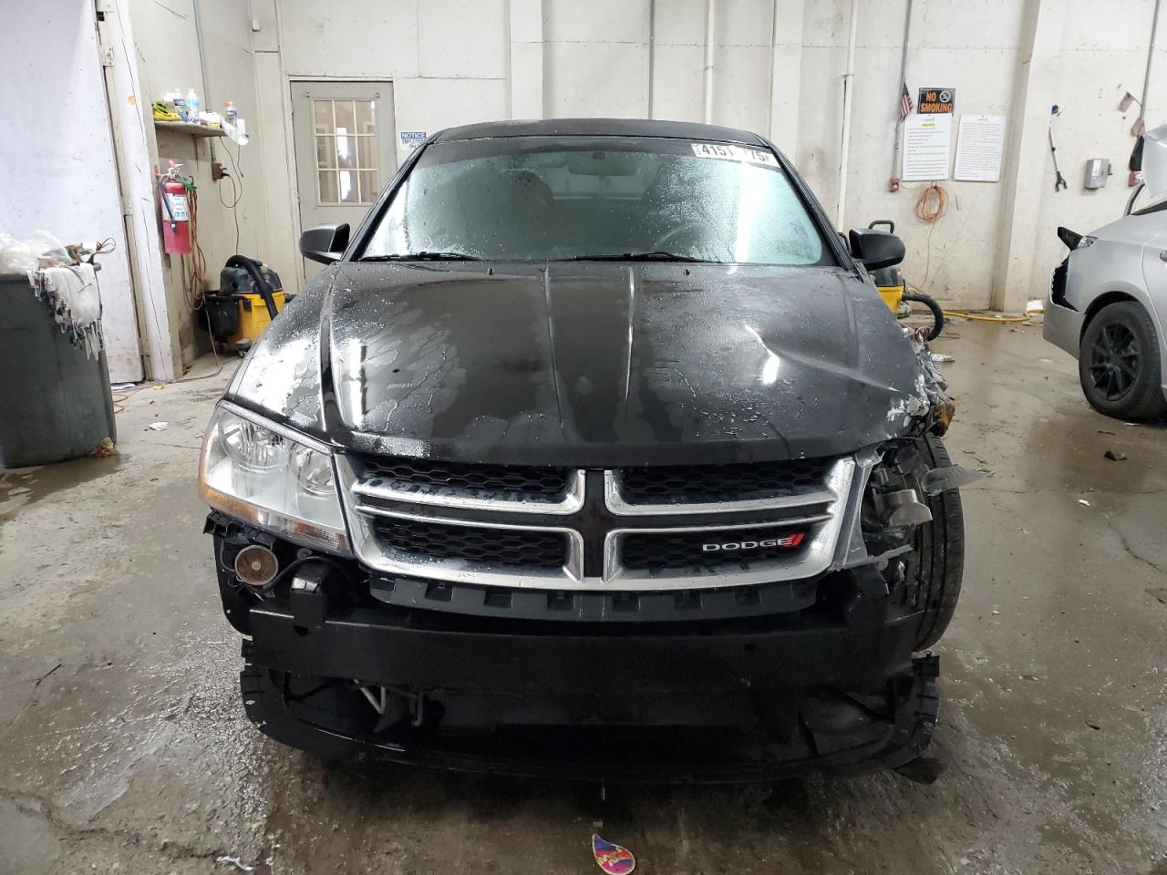 2013 Dodge Avenger VIN 1C3CDZAB8DN683004 Copart auction photo, front end / undercarriage damage thumbnail 5