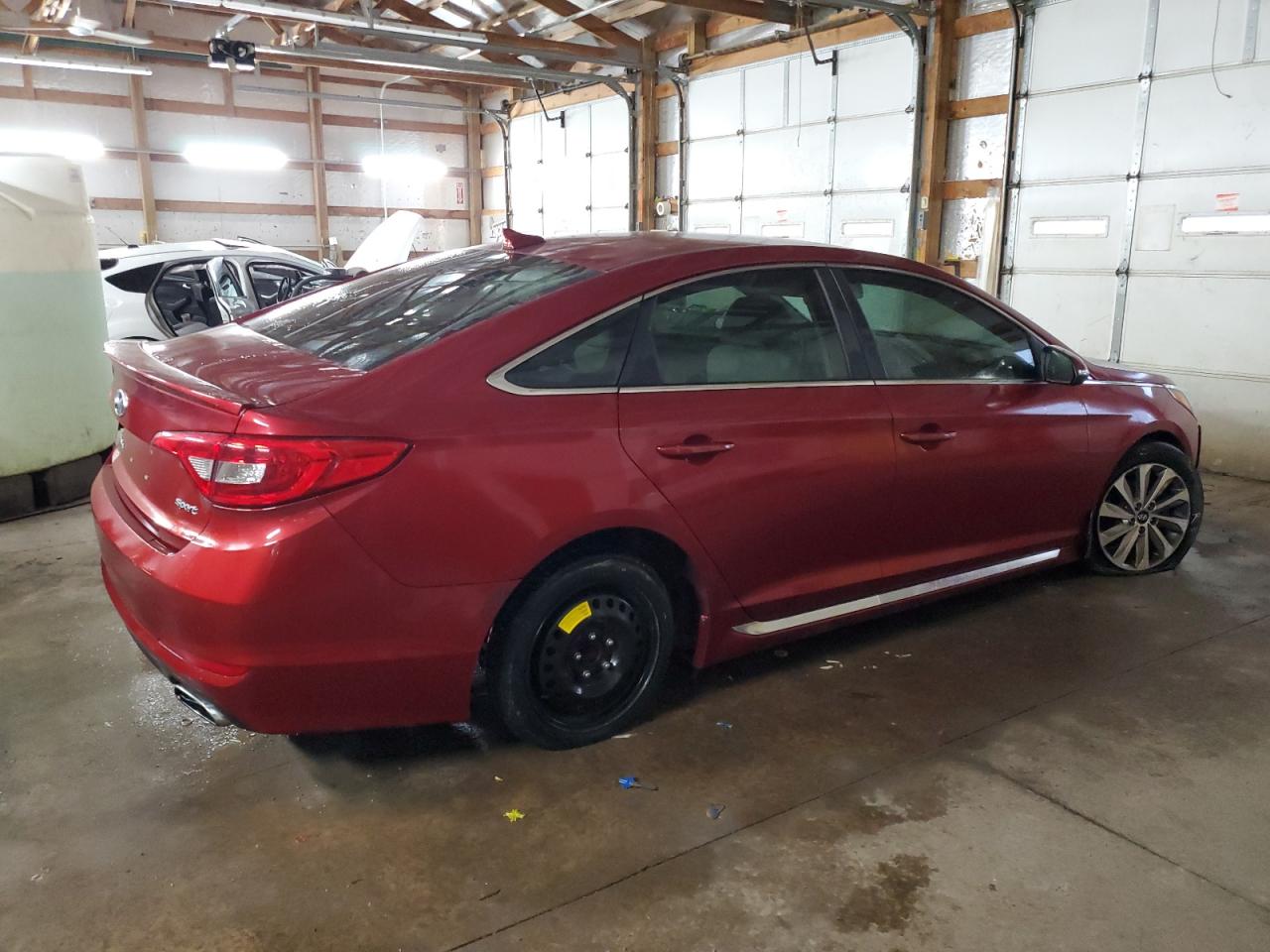 2016 Hyundai Sonata VIN 5NPE34AF9GH268856 Copart auction photo, front end damage thumbnail 3