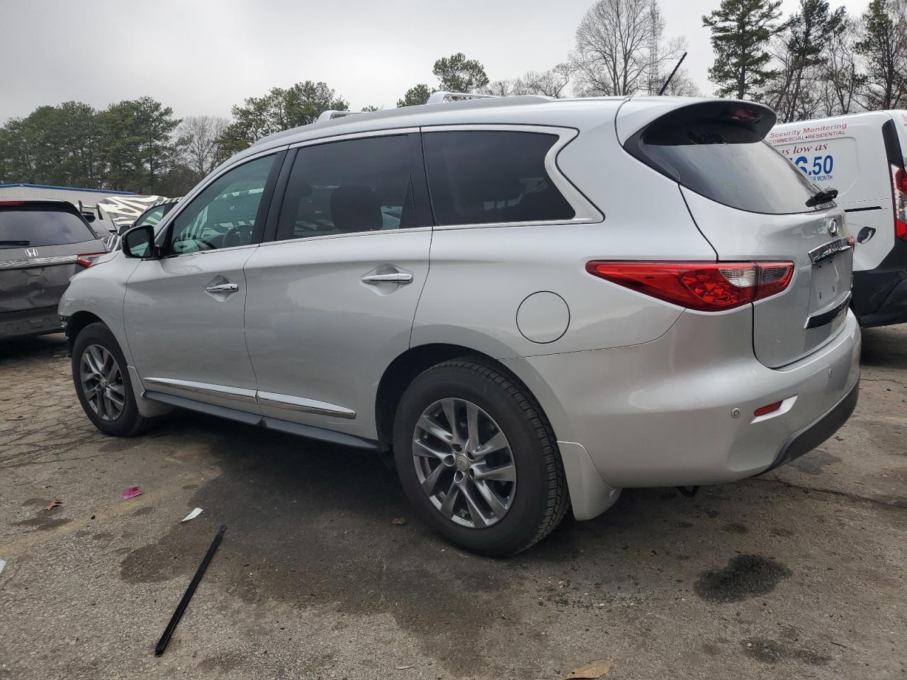 2013 Infiniti JX VIN 5N1AL0MM7DC326936 Copart auction photo, front end damage thumbnail 2