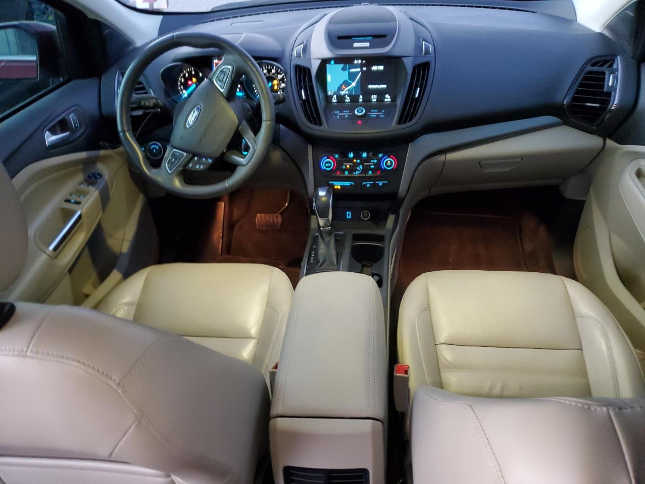 2018 Ford Escape VIN 1FMCU0HD6JUA24429 Copart auction photo, front end / mechanical damage thumbnail 8