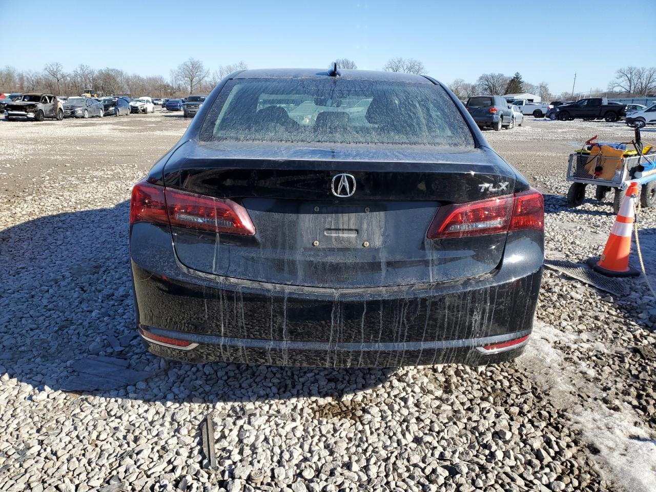 2017 Acura TLX VIN 19UUB1F51HA004912 Copart auction photo, front end damage thumbnail 6