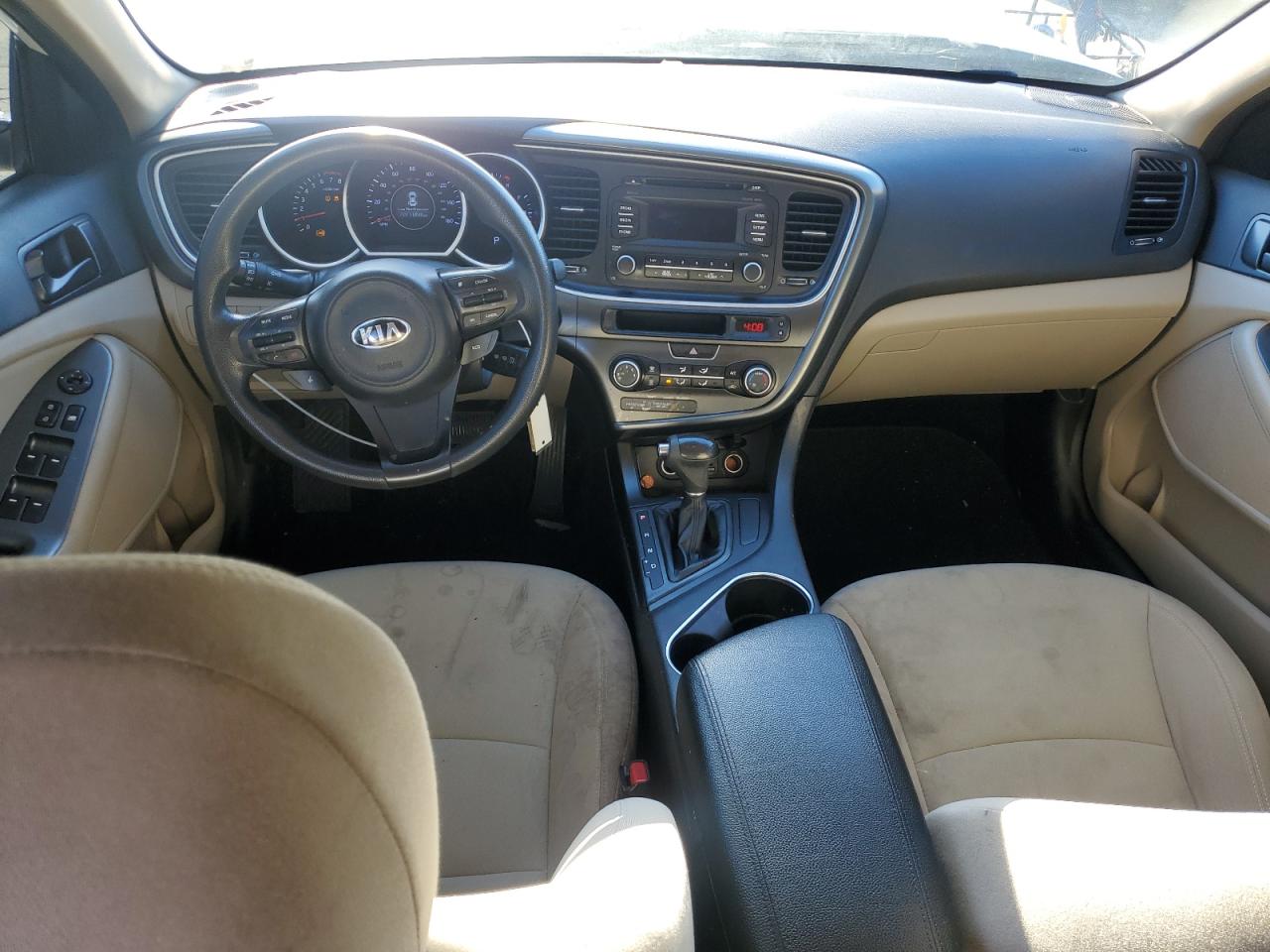 2015 KIA Optima VIN KNAGM4A73F5564367 Copart auction photo, front end damage thumbnail 8