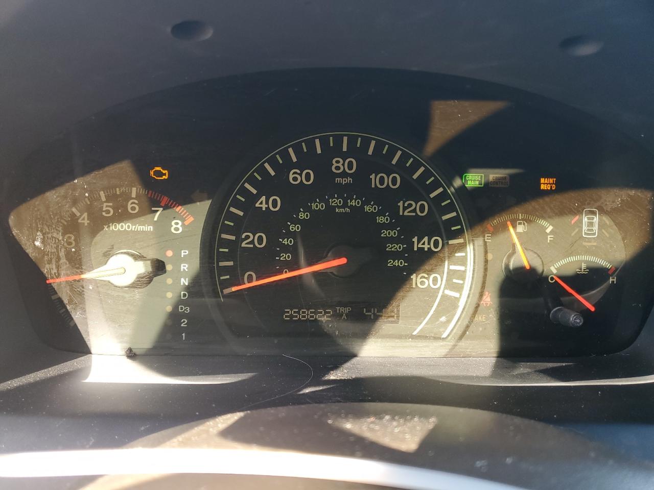 2003 Honda Accord VIN JHMCM56693C038290 Copart auction photo, front end damage thumbnail 9