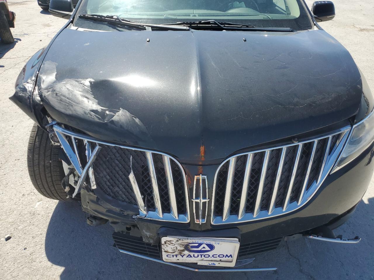 2013 Lincoln MKX VIN 2LMDJ6JK2DBL13587 Copart auction photo, front end damage thumbnail 13