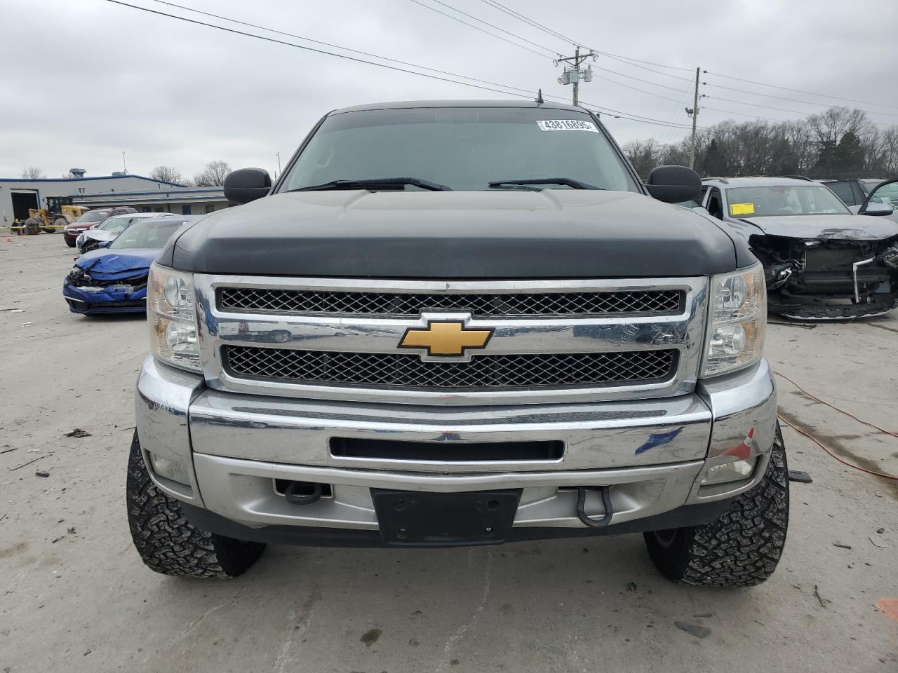2013 Chevrolet Silverado VIN 1GCRKSE71DZ277292 Copart auction photo, rear end damage thumbnail 5