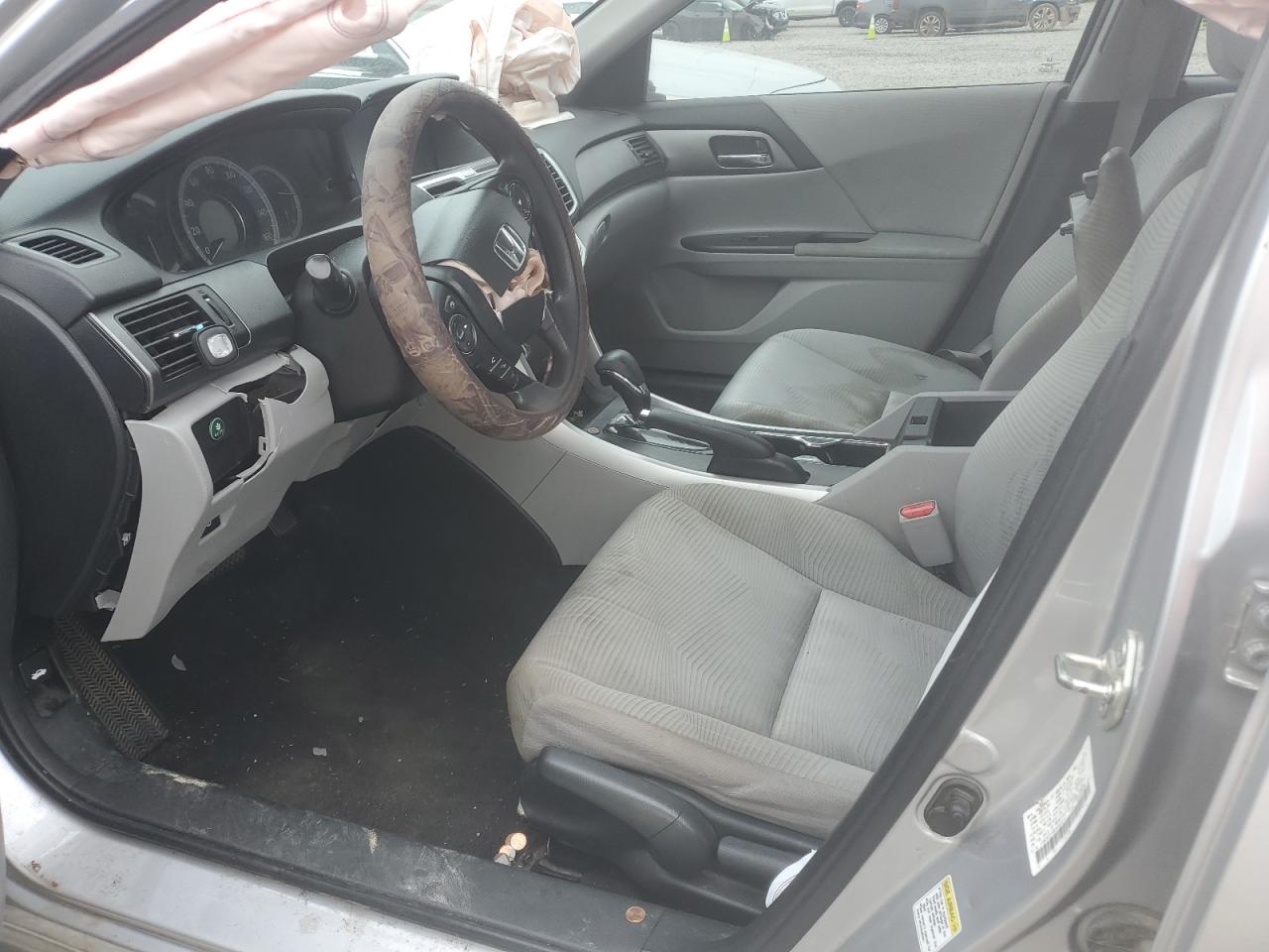 2014 Honda Accord VIN 1HGCR2F38EA083373 Copart auction photo, front end / side damage thumbnail 7