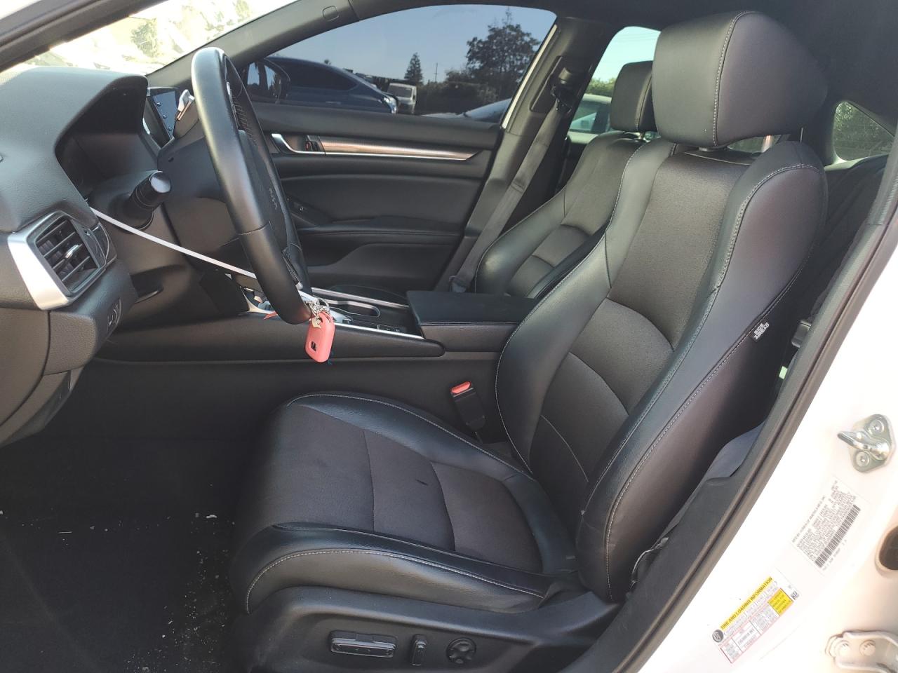 2018 Honda Accord VIN 1HGCV2F35JA044553 Copart auction photo, front end / side damage thumbnail 7