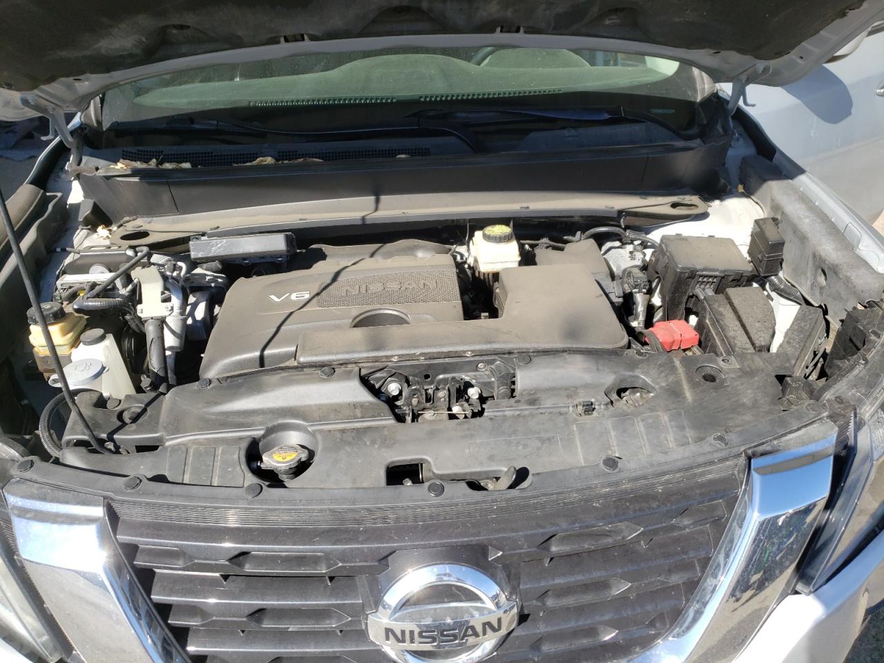 2017 Nissan Pathfinder VIN 5N1DR2MMXHC614480 Copart auction photo, rear end damage thumbnail 12