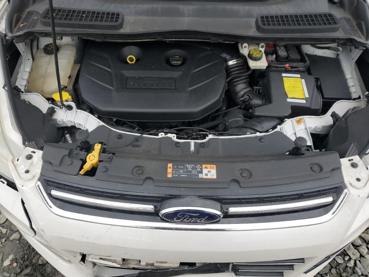 2014 Ford Escape VIN 1FMCU9J98EUB37993 Copart auction photo, front end damage thumbnail 12