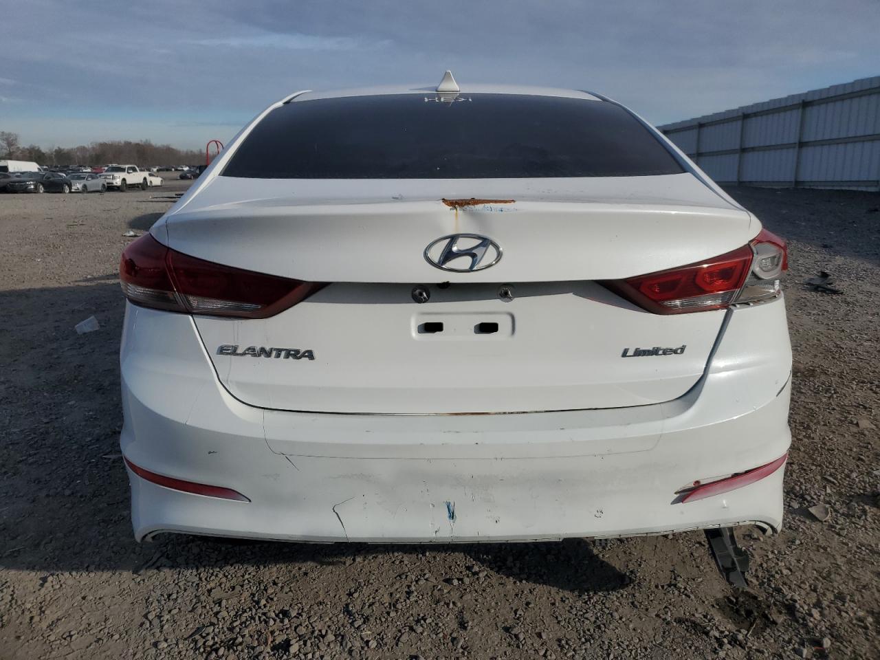2018 Hyundai Elantra VIN 5NPD84LF1JH293753 Copart auction photo, front end / rear end damage thumbnail 6