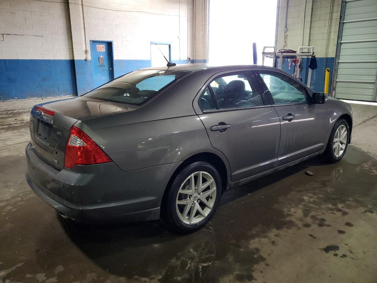 2010 Ford Fusion VIN 3FAHP0JG8AR366287 Copart auction photo, side / front end damage thumbnail 3