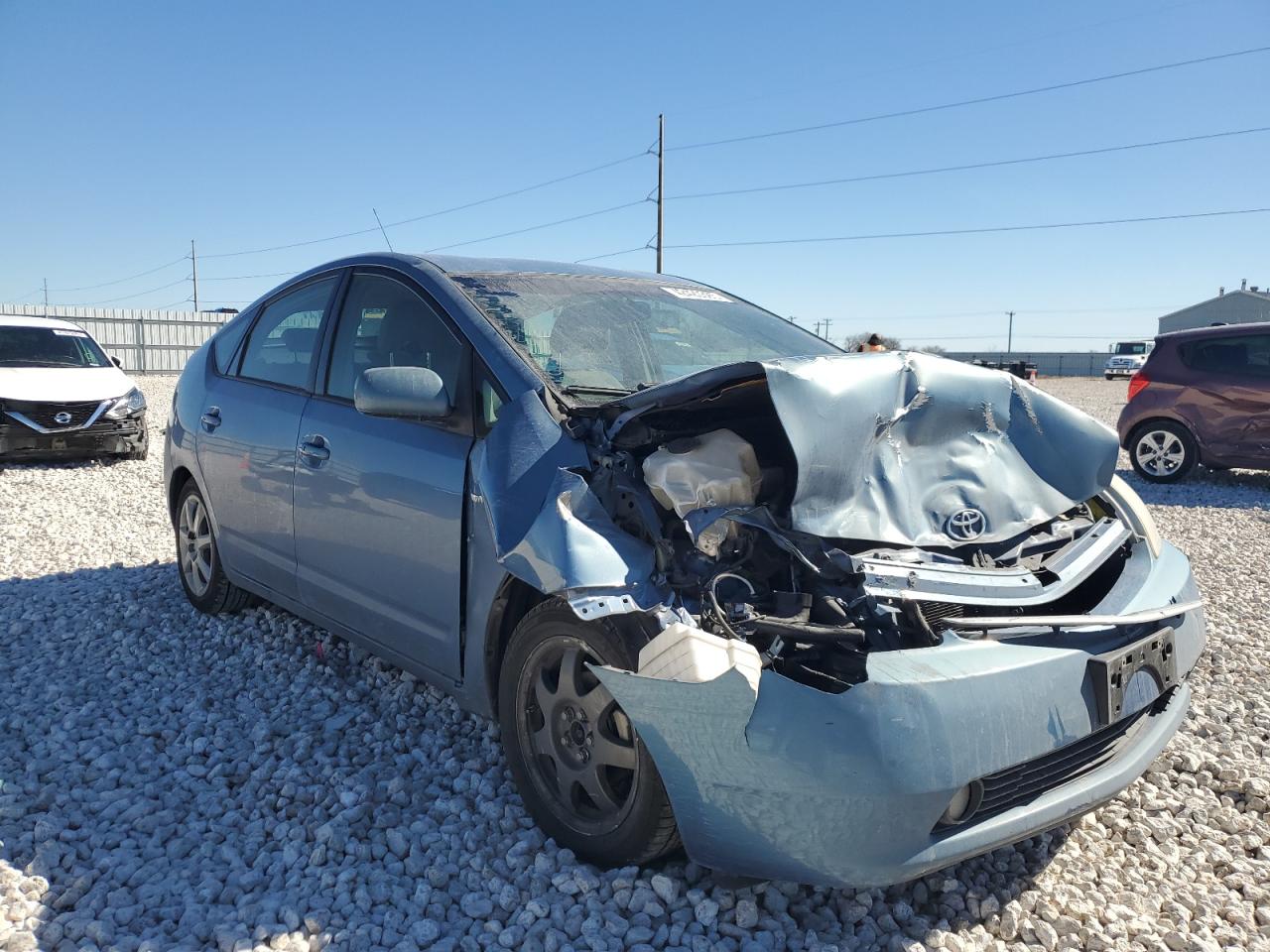 2008 Toyota Prius VIN JTDKB20U087792204 Copart auction photo, front end / minor dent/scratches damage thumbnail 4