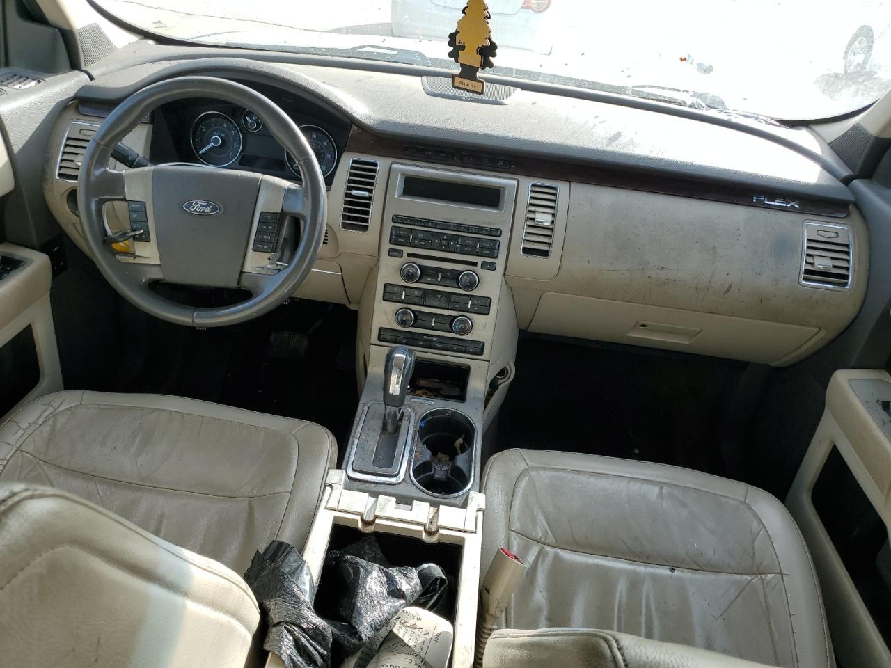 2011 Ford Flex VIN 2FMGK5CC3BBD00589 Copart auction photo, front end damage thumbnail 8