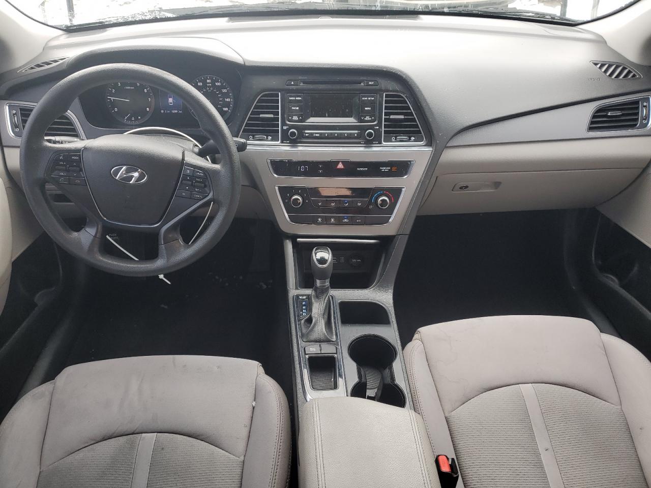 2017 Hyundai Sonata VIN 5NPE24AF5HH531235 Copart auction photo, rear end damage thumbnail 8