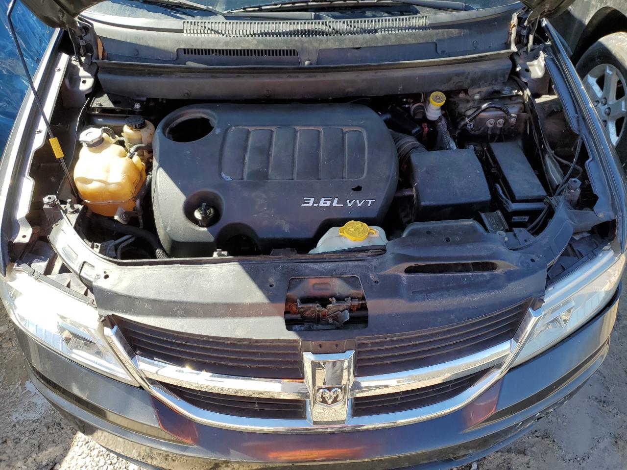 2014 Dodge Journey VIN 3C4PDDBG3ET135715 Copart auction photo, front end damage thumbnail 12