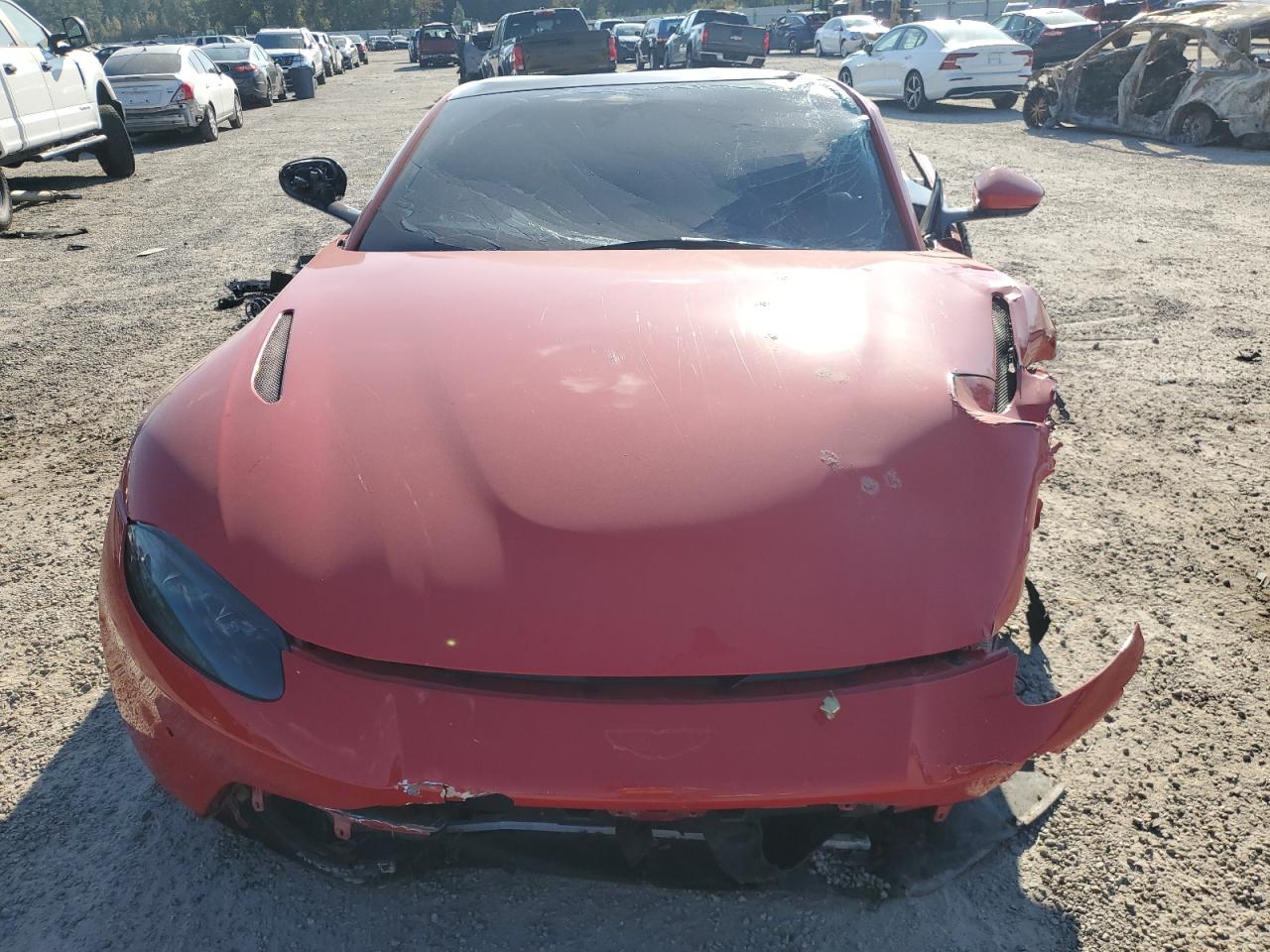 2020 Aston Martin Vantage VIN SCFSMGAWXLGN03122 Copart auction photo, all over damage thumbnail 12