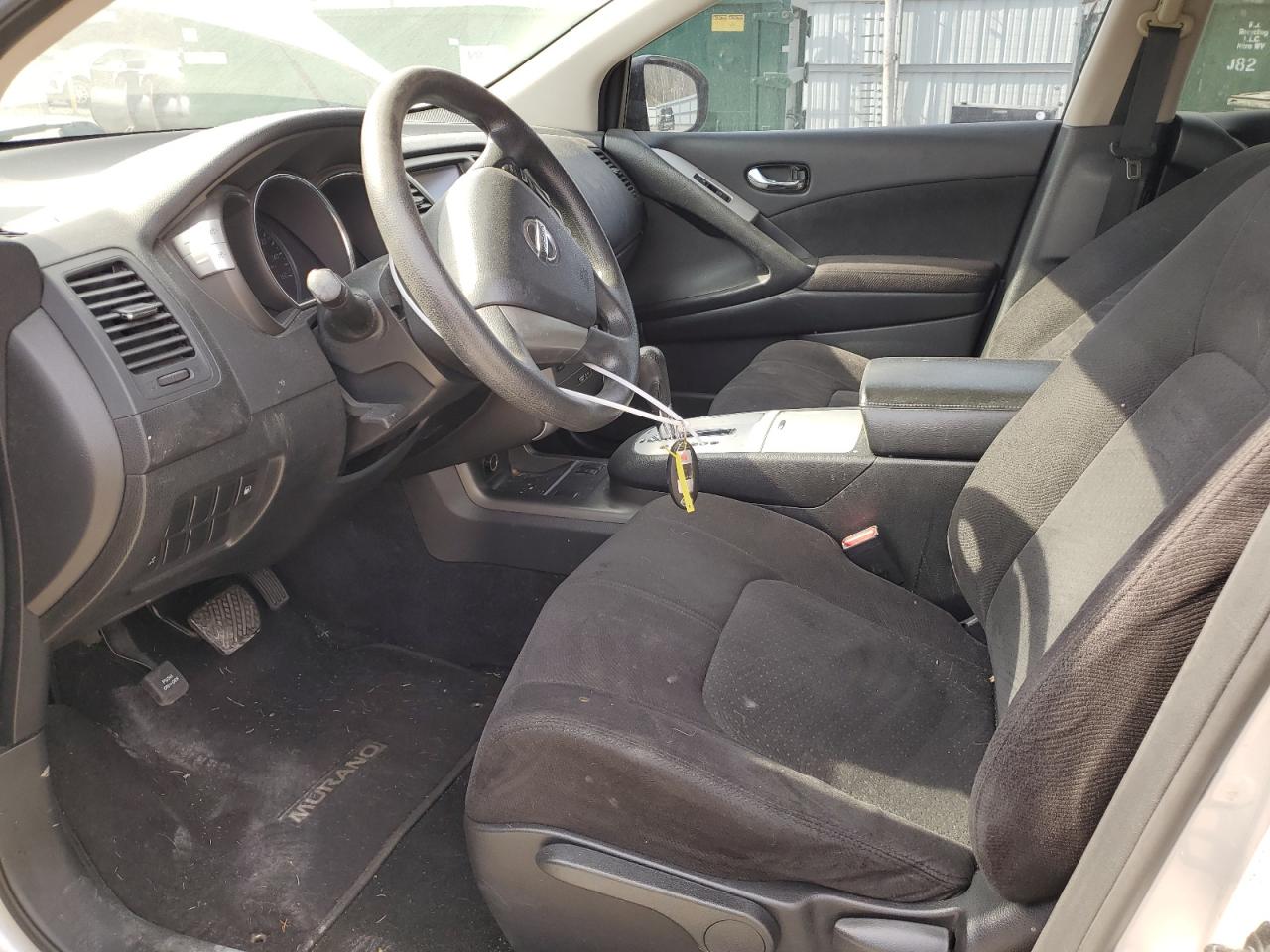 2011 Nissan Murano VIN JN8AZ1MW3BW176303 Copart auction photo, front end / side damage thumbnail 7