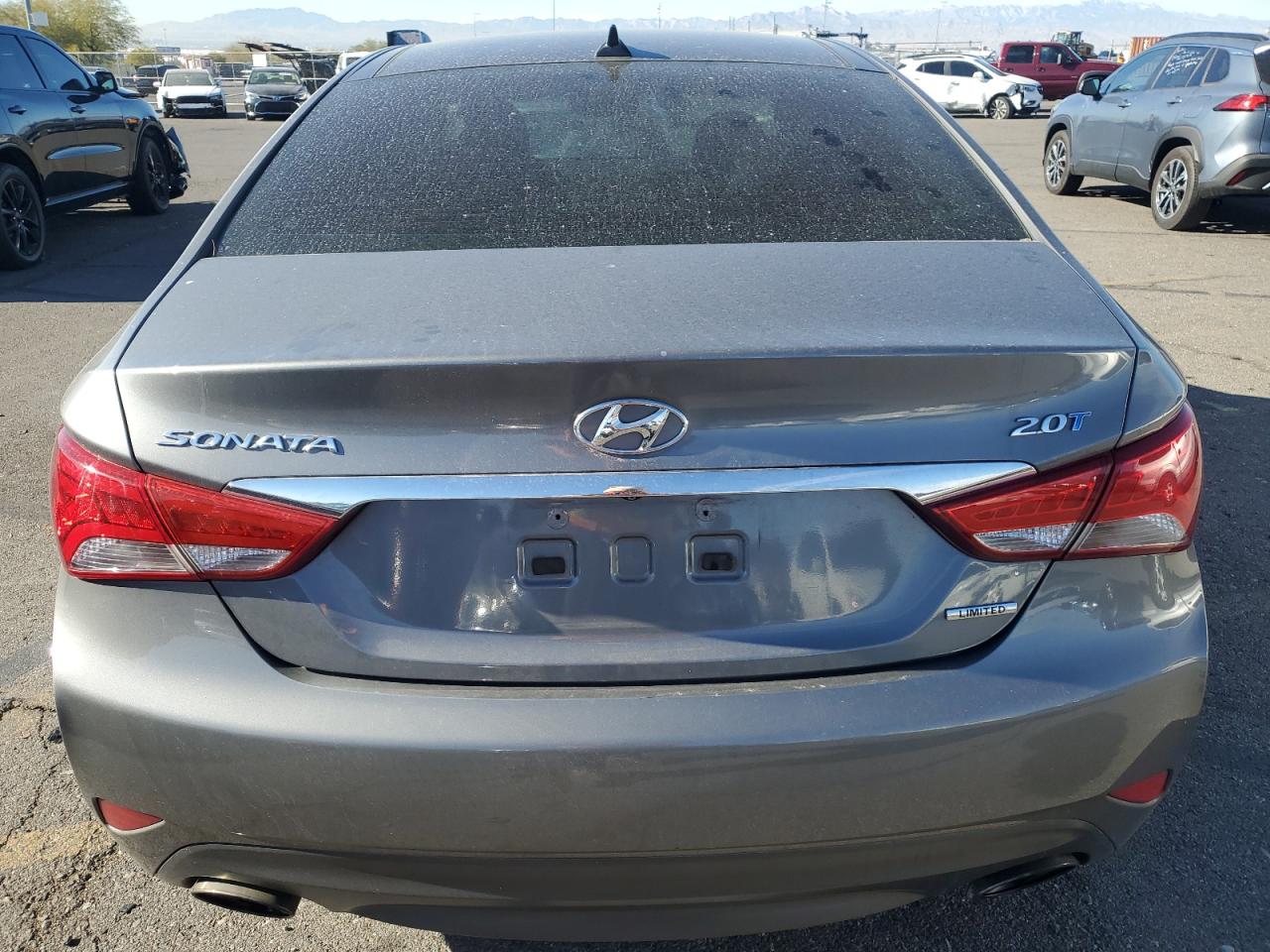 2014 Hyundai Sonata VIN 5NPEC4AB4EH892140 Copart auction photo, front end damage thumbnail 6