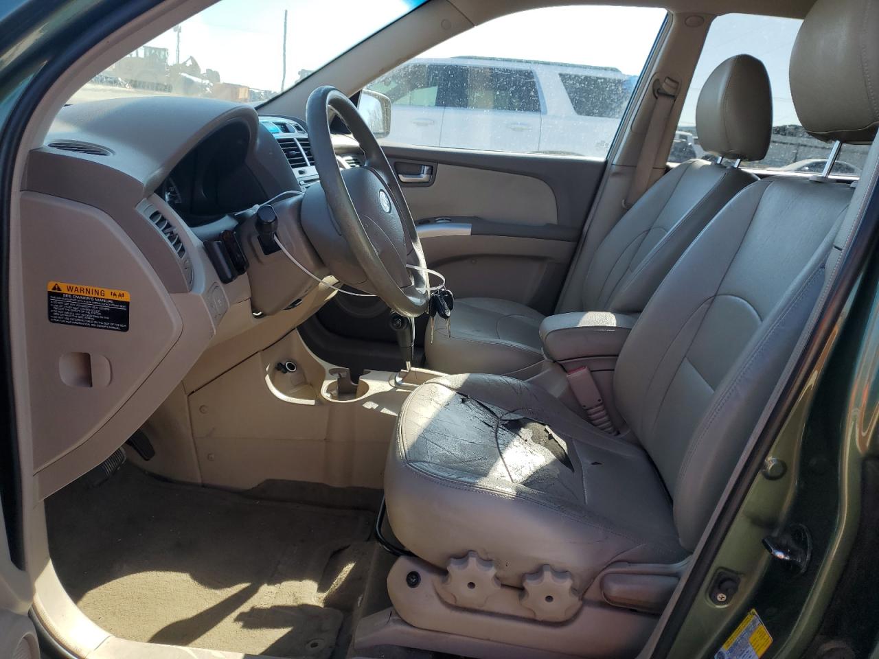 2007 KIA Sportage VIN KNDJE723677424158 Copart auction photo, hail / minor dent/scratches damage thumbnail 7