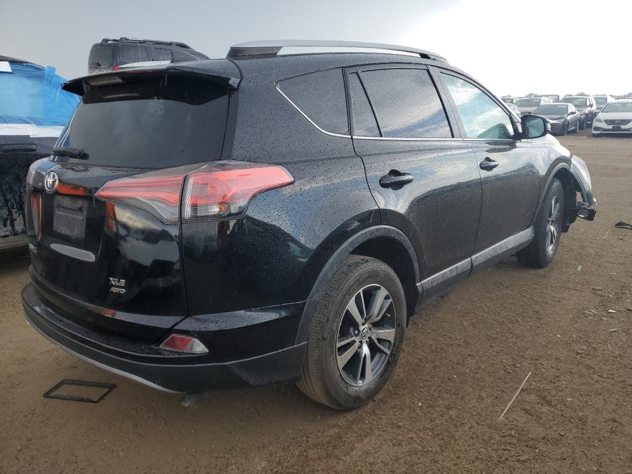 2017 Toyota RAV 4 VIN 2T3RFREV9HW684794 Copart auction photo, front end damage thumbnail 3