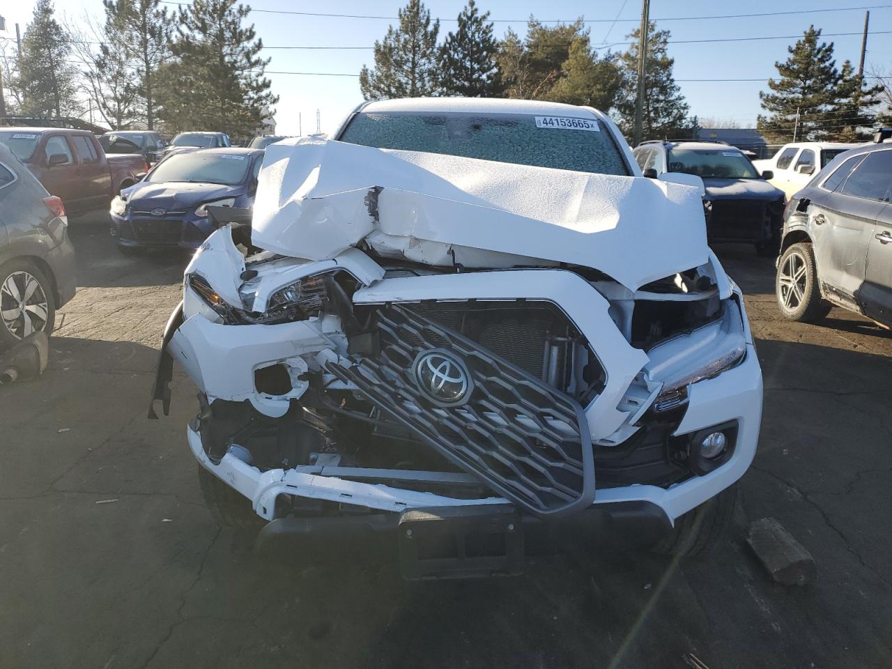 2023 Toyota Tacoma VIN 3TMCZ5AN9PM610741 Copart auction photo, front end damage thumbnail 5