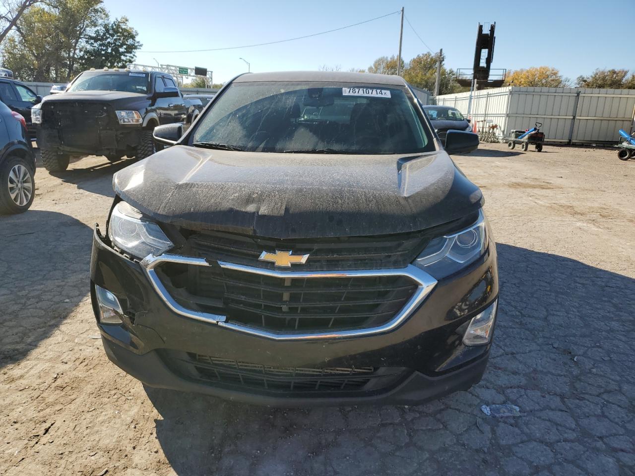 2018 Chevrolet Equinox VIN 2GNAXJEV3J6180021 Copart auction photo, front end damage thumbnail 5