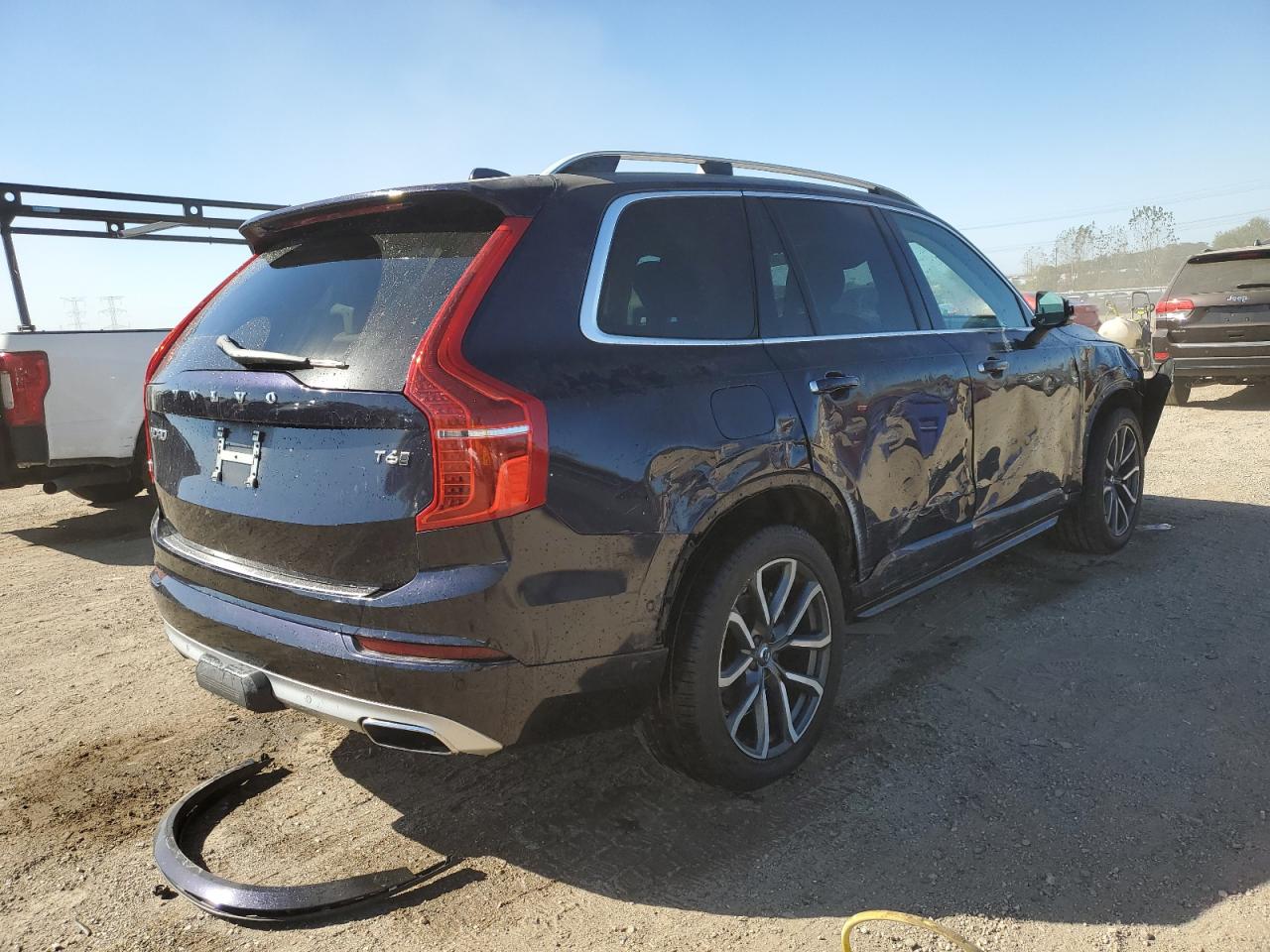 2017 Volvo XC90 VIN YV4A22PK3H1162337 Copart auction photo, side damage thumbnail 3