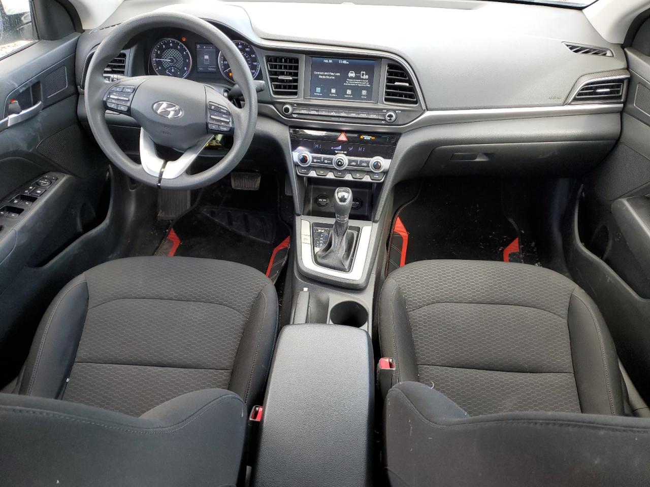 2020 Hyundai Elantra VIN 5NPD84LF7LH627237 Copart auction photo, vandalism damage thumbnail 8