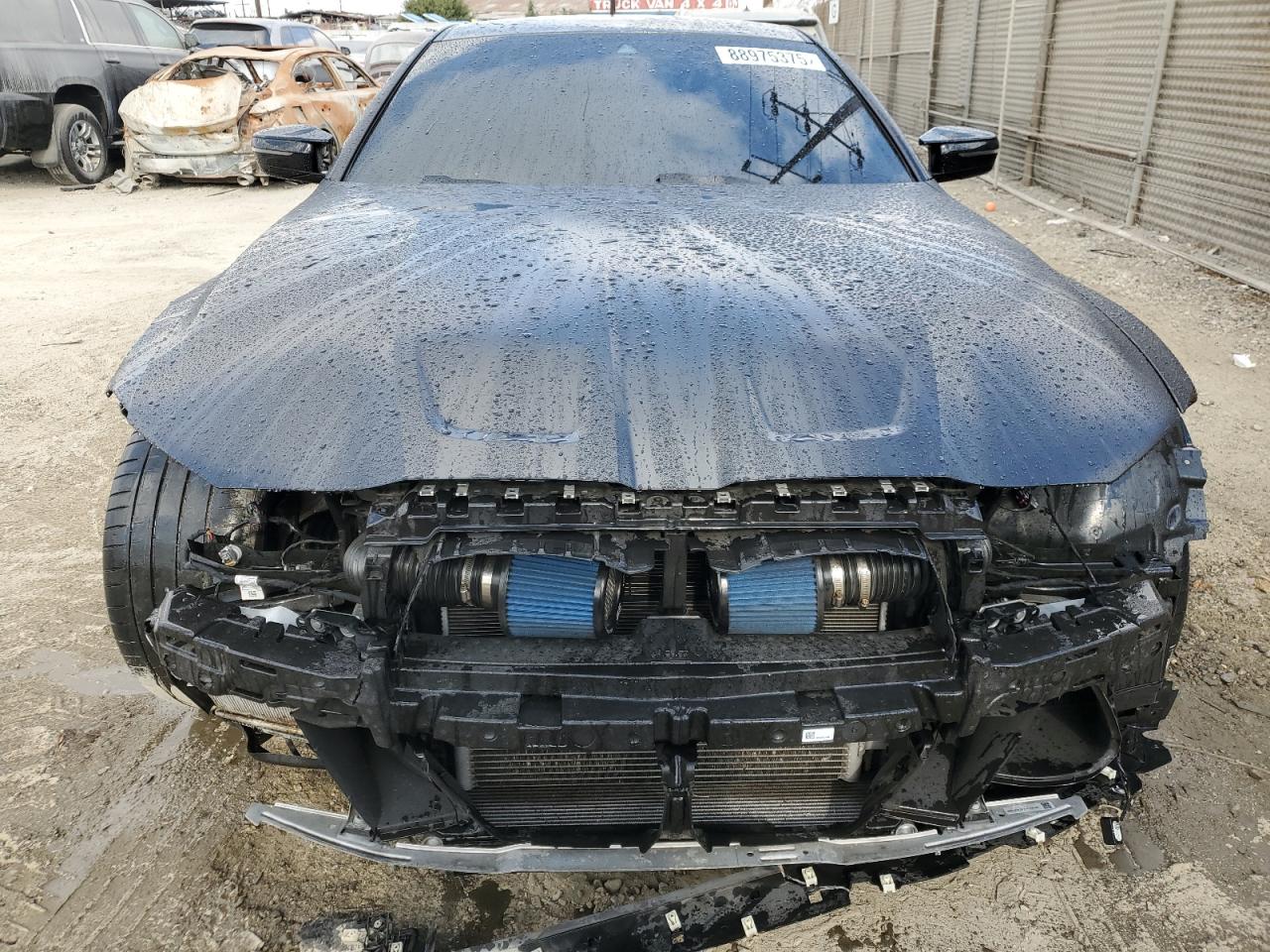 2023 BMW M4 VIN WBS43AZ02PCM18370 Copart auction photo, all over damage thumbnail 5