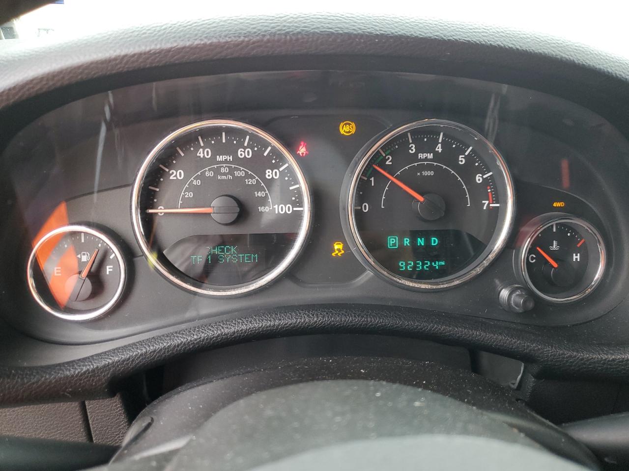 2014 Jeep Wrangler VIN 1C4HJWDG5EL318972 Copart auction photo, rear end damage thumbnail 9