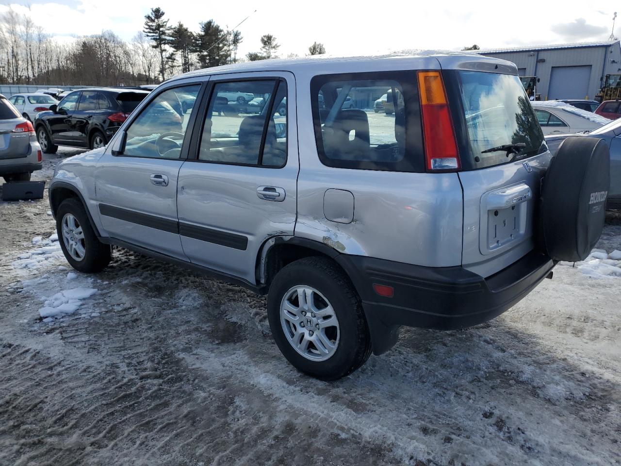 2001 Honda CR-V VIN JHLRD186X1S028455 Copart auction photo, side damage thumbnail 2