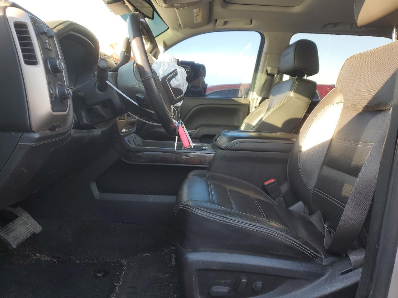 2015 GMC Sierra VIN 1GT120E8XFF133562 Copart auction photo, front end / side damage thumbnail 7