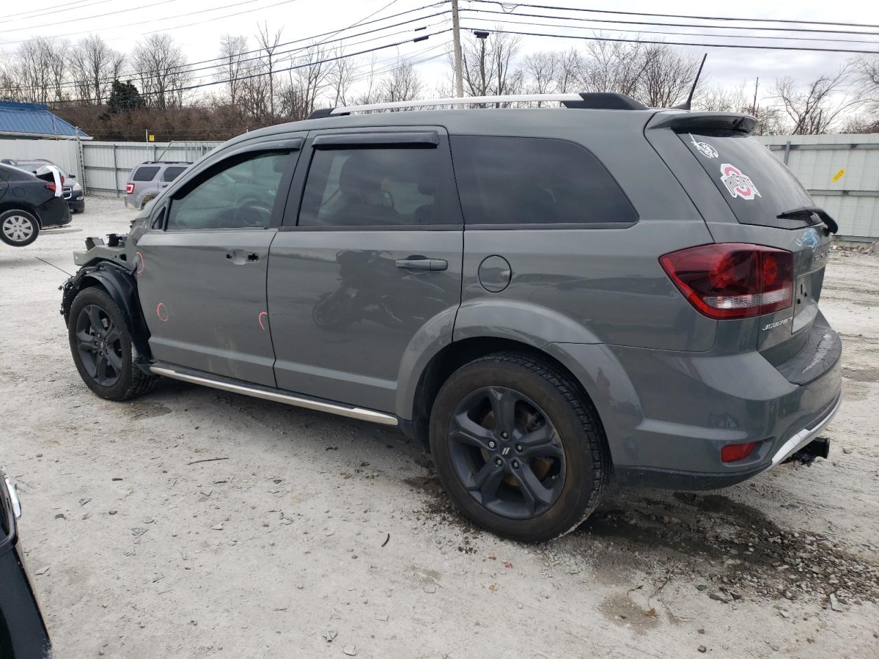 2019 Dodge Journey VIN 3C4PDCGB6KT798800 Copart auction photo, front end / all over damage thumbnail 2