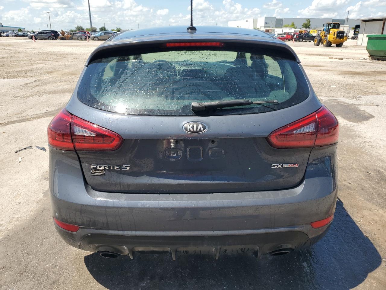 2016 KIA Forte VIN KNAFZ5A35G5496915 Copart auction photo, rear end damage thumbnail 6