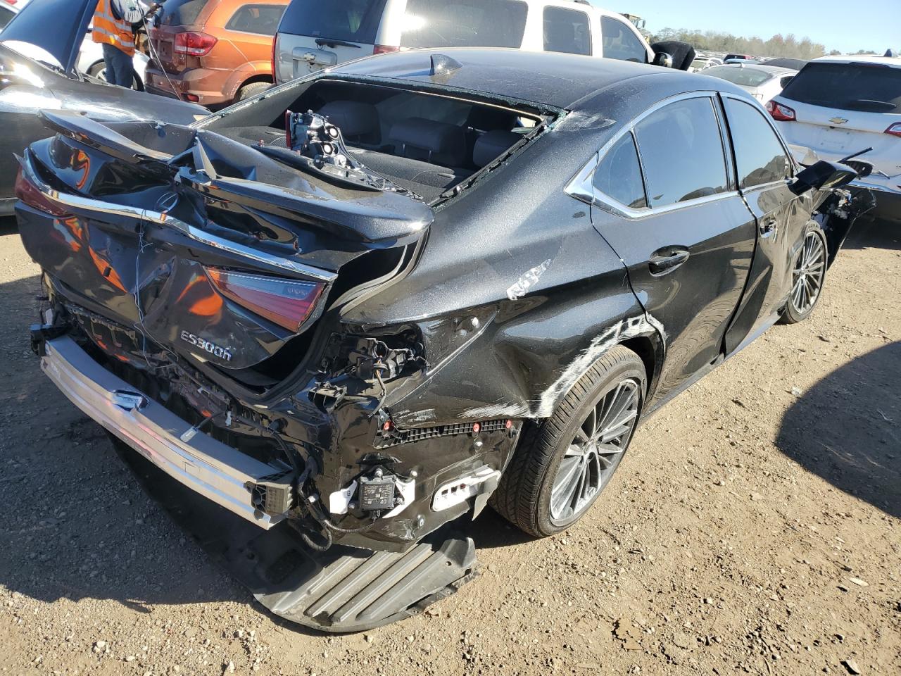 2024 Lexus ES VIN 58ADA1C17RU041275 Copart auction photo, rear end / front end damage thumbnail 3
