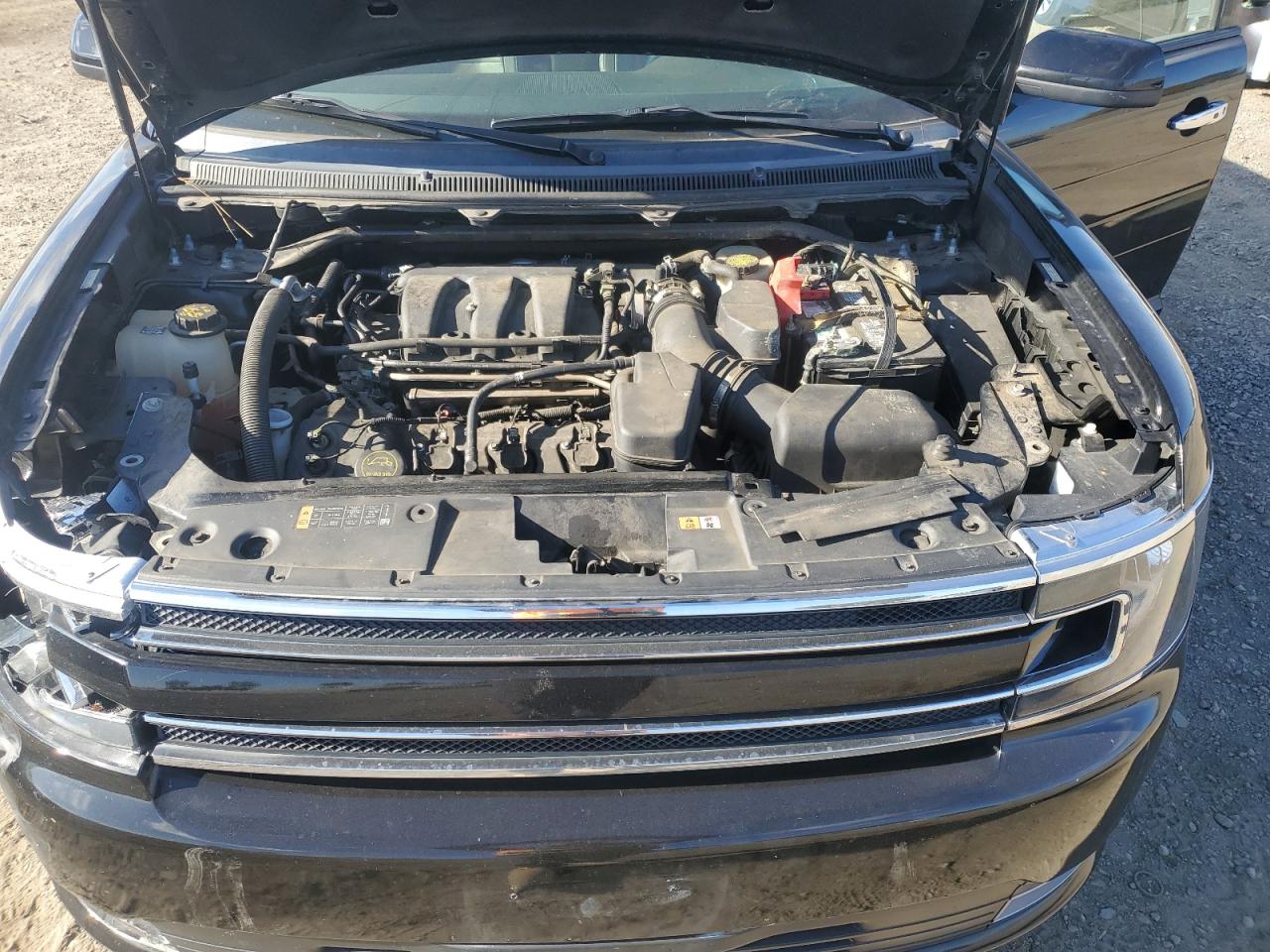 2018 Ford Flex VIN 2FMGK5C86JBA05710 Copart auction photo, front end damage thumbnail 13