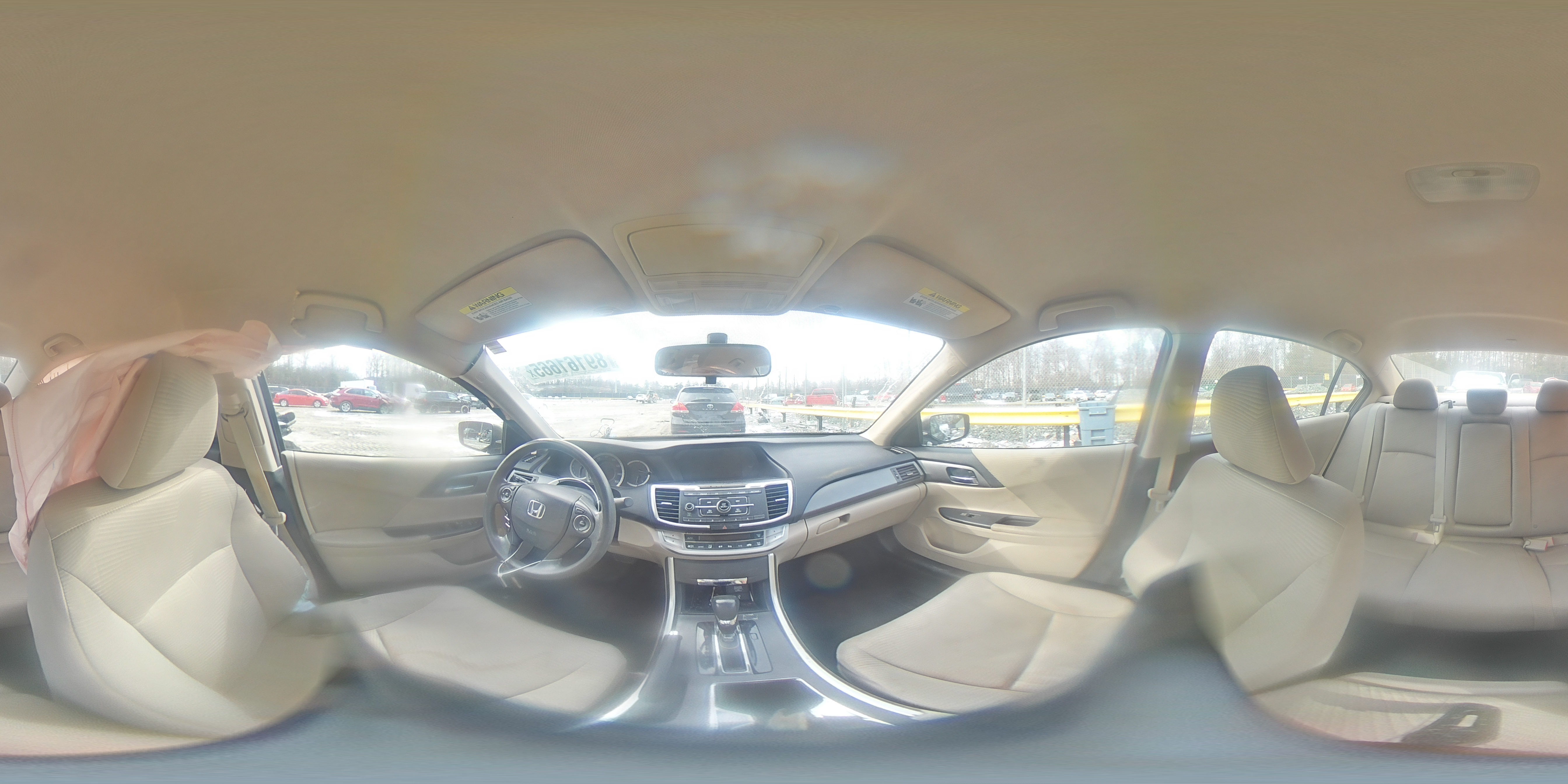 2015 Honda Accord VIN 1HGCR2F39FA215039 Copart auction photo, side damage thumbnail 13