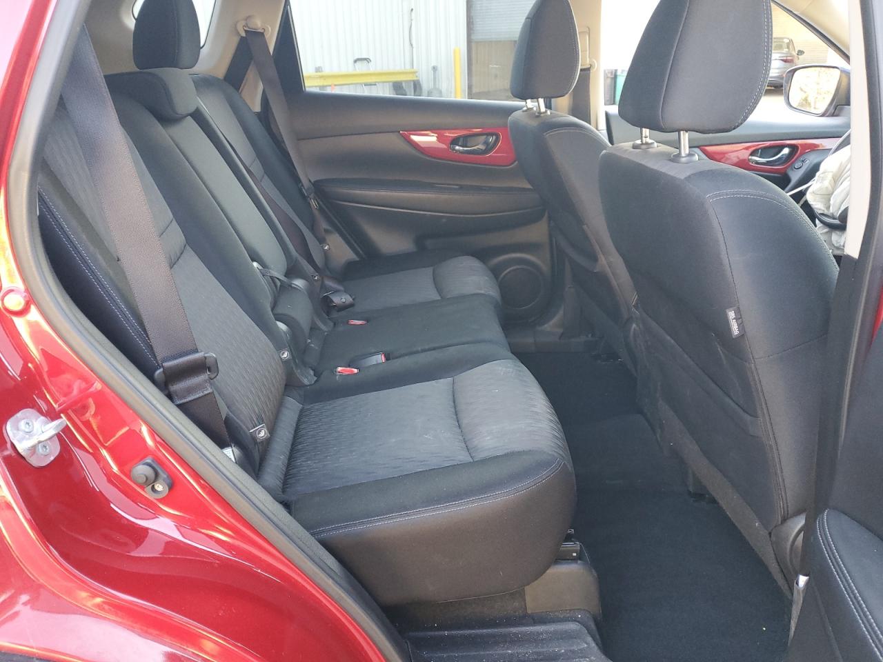 2017 Nissan Rogue VIN JN8AT2MV7HW257036 Copart auction photo, front end / side damage thumbnail 12