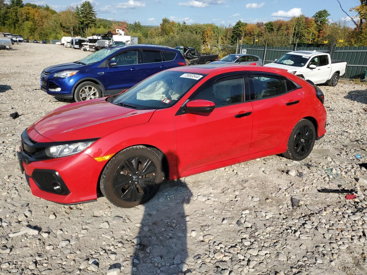 2018 Honda Civic VIN SHHFK7H7XJU412880