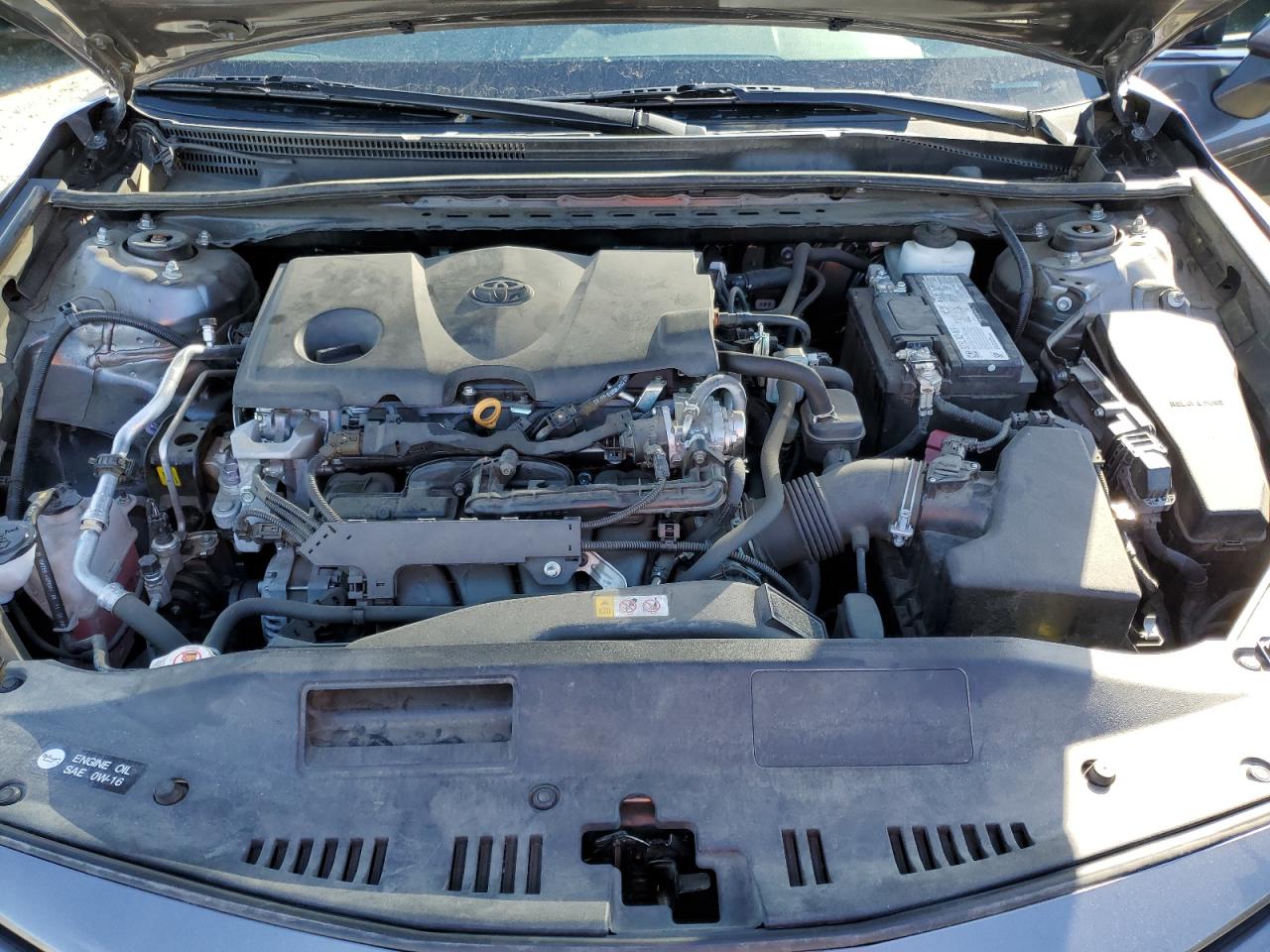 2021 Toyota Camry VIN 4T1K61AK4MU586452 Copart auction photo, rear end damage thumbnail 11