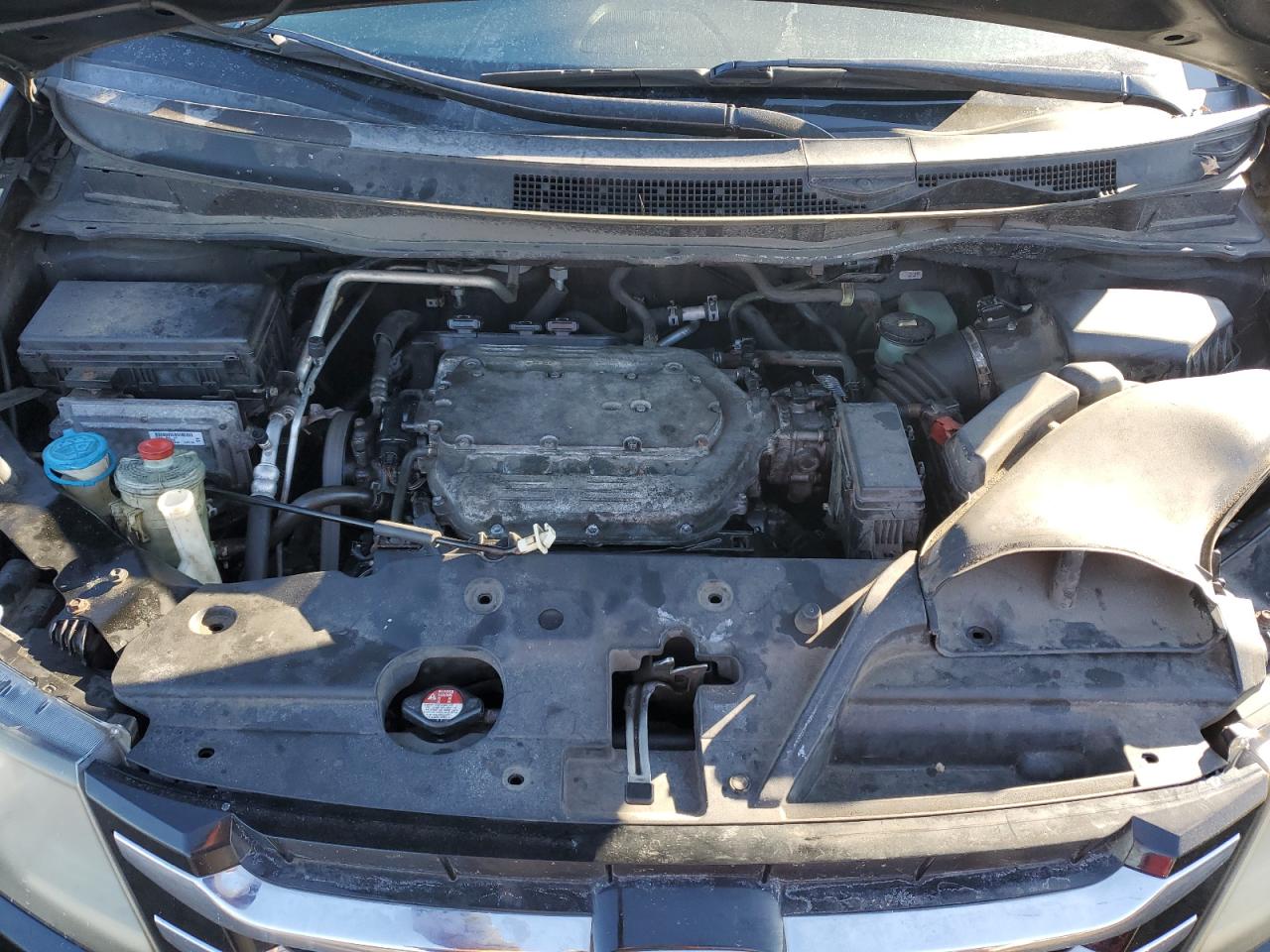 2014 Honda Odyssey VIN 5FNRL5H67EB050505 Copart auction photo, side damage thumbnail 12