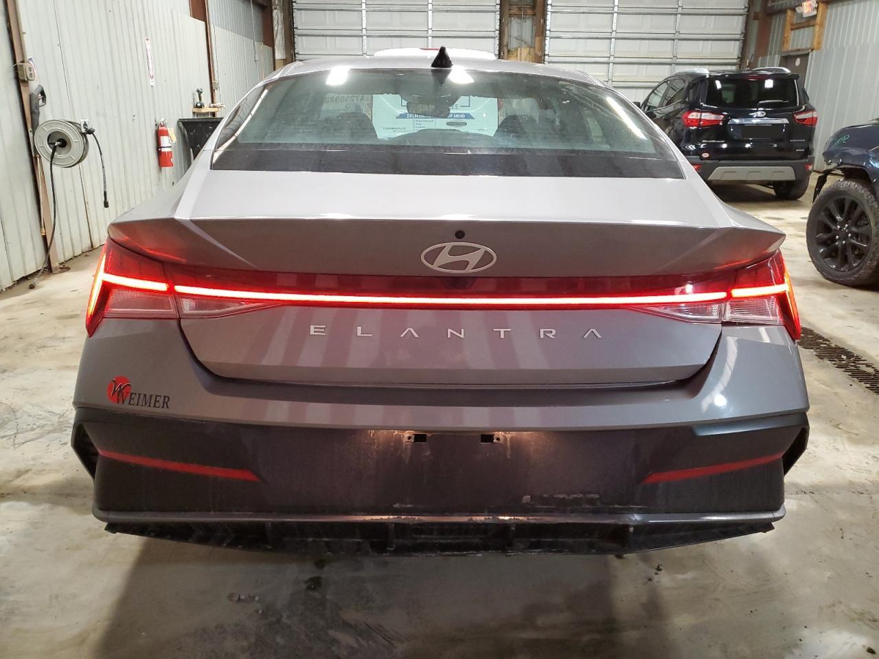 2024 Hyundai Elantra VIN KMHLS4DG3RU760219 Copart auction photo, side damage thumbnail 6