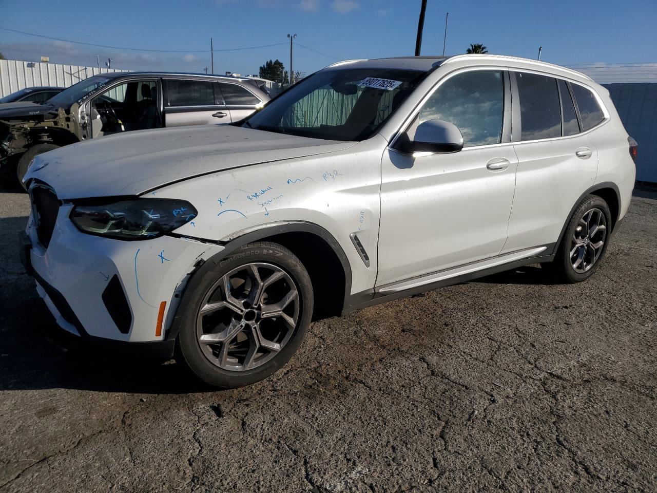 2022 BMW X3 VIN 5UX43DP06N9M30462