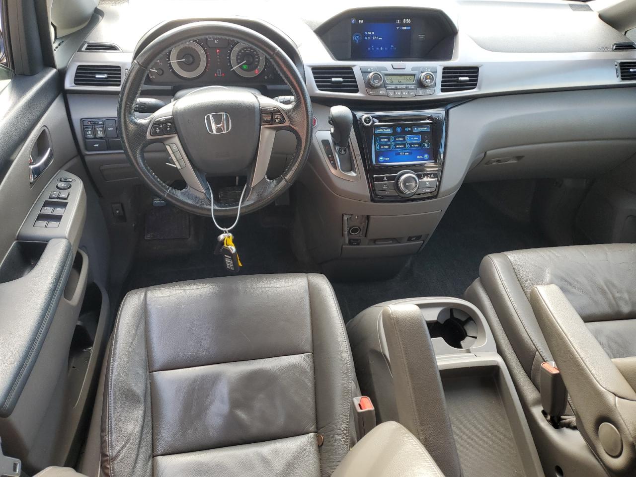2016 Honda Odyssey VIN 5FNRL5H66GB161176 Copart auction photo, side / front end damage thumbnail 8