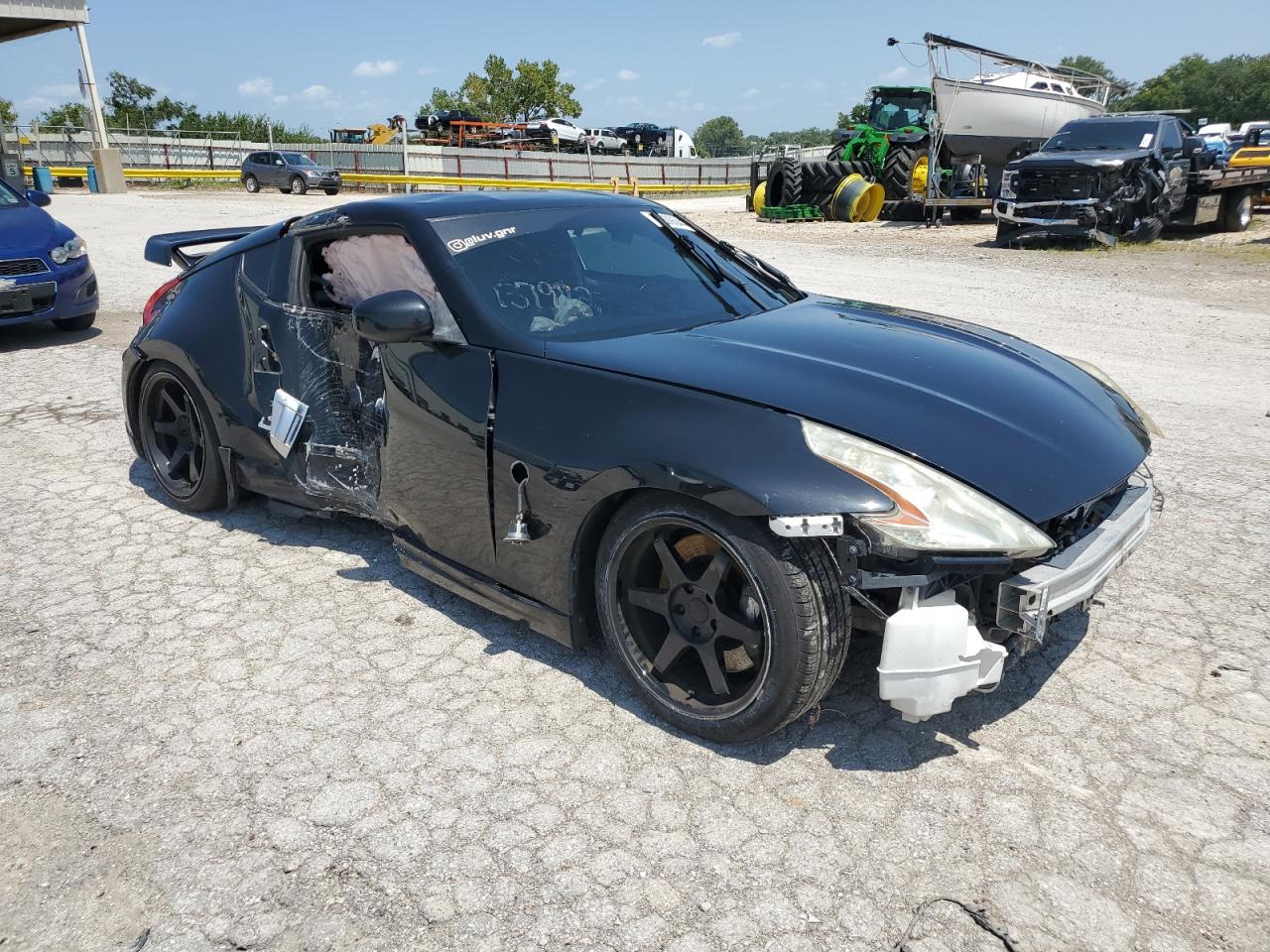 2010 Nissan 370Z VIN JN1AZ4EH6AM500516 Copart auction photo, all over / undercarriage damage thumbnail 4